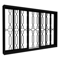 Janela de Aço com Grade Lucasa Facilita