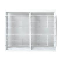 Janela de Aço de Correr 100x100cm 2 Folhas com Grade Minas Sul MGM