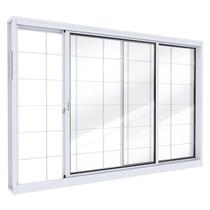 Janela de Aço de Correr Lucasa Facilita Branco