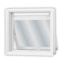 Janela de Aço Maxim-Ar 60x60cm Minas Sul MGM Branco Janela de Aço Maxim-Ar 60x60cm Minas Sul MGM Branco