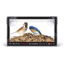 Janela de acrílico transparente Bird Feeder Genuine Fred Live Feed