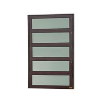 Janela de Alumínio Basculante 100x120cm Vidro Mini Boreal Elite Brimak Corten Janela de Alumínio Basculante 100x120cm Vidro Mini Boreal Elite Brimak Corten