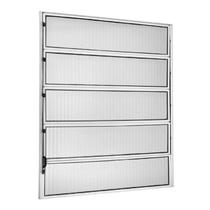 Janela de Aluminio Basculante 100x80cm Ecosul Esquadrisul Branco