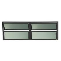 Janela de Alumínio Basculante 2 Seções 40x120cm Vidro Mini Boreal Plus Brimak