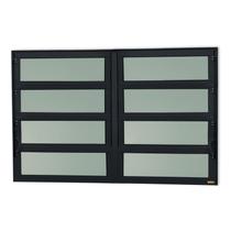 Janela de Alumínio Basculante 2 Seções 80x120cm Vidro Mini Boreal Elite Brimak Janela de Alumínio Basculante 2 Seções 80x120cm Vidro Mini Boreal Elite Brimak