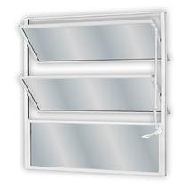 Janela de Alumínio Basculante 60x40cm Vidro Mini Boreal Soft MGM