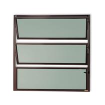 Janela de Alumínio Basculante 60x60cm Vidro Mini Boreal Master Brimak