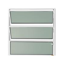Janela de Alumínio Basculante 60x60cm Vidro Mini Boreal Master Brimak