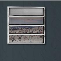 Janela de Alumínio Basculante 80x100cm Linha Plus Lux Esquadrias