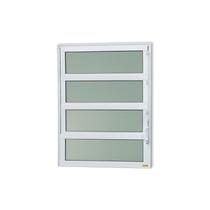 Janela de Alumínio Basculante 80x120cm Vidro Mini Boreal Elite Brimak Branco Janela de Alumínio Basculante 80x120cm Vidro Mini Boreal Elite Brimak Branco