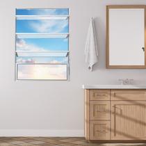 Janela de Alumínio Basculante 80x60cm Fortline