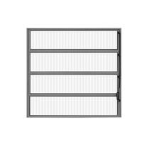 Janela de Alumínio Basculante 80x60cm Hale Esquadrias