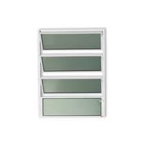 Janela de Alumínio Basculante 80x80cm Vidro Mini Boreal Plus Brimak