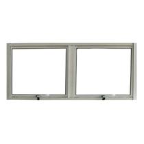 Janela de Alumínio Branco Vitro Máximo Ar 2 Módulos Suprema CMC Classic - 1.50 (L) X 0.60 (A) Janela de Alumínio Branco Vitro Máximo Ar 2 Módulos Suprema CMC Classic - 1.50 (L) X 0.60 (A)