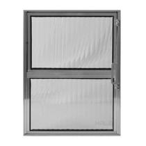 Janela de Alumínio Brilhante Vitro Basculante Hale Esquadrias - 0.40 (L) X 0.40 (A)