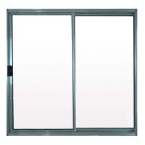 Janela de Alumínio Brilhante Vitro de Correr 2 Folhas Sem Grade Hale Esquadrias - 1.20 (L) X 1.00 (A)