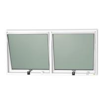 Janela de Alumínio Maxim-ar 2 Seções 60x120cm Vidro Mini Boreal Plus Brimak Janela de Alumínio Maxim-ar 2 Seções 60x120cm Vidro Mini Boreal Plus Brimak