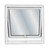 Janela de Alumínio Maxim-ar 60x40cm com Vidro Liso Soft Mgm Branco Janela de Alumínio Maxim-ar 60x40cm com Vidro Liso Soft Mgm Branco