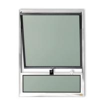 Janela de Alumínio Maxim-ar com Bandeira 80x60cm Vidro Mini Boreal Plus Brimak