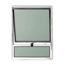 Janela de Alumínio Maxim-ar com Bandeira 80x80cm Vidro Mini Boreal Plus Brimak
