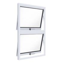 Janela de Alumínio Máximo Ar Duplo Vertical 100x60cm Lucasa Ideale