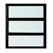 Janela de Alumínio Preto Vitro Basculante CMC Modular - 0.60 (L) X 0.60 (A)