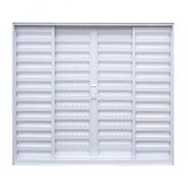 Janela de Alumínio Veneziana de Correr 100x120cm 4 Folhas sem Vidro Soft Plus Mgm