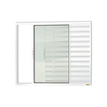 Janela de Aluminio Veneziana de Correr 100x80cm 3 Folhas com Vidro Liso Confort Brimak Janela de Aluminio Veneziana de Correr 100x80cm 3 Folhas com Vidro Liso Confort Brimak