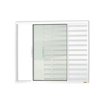 Janela de Aluminio Veneziana de Correr 80x80cm 3 Folhas com Vidro Liso Confort Brimak Janela de Aluminio Veneziana de Correr 80x80cm 3 Folhas com Vidro Liso Confort Brimak