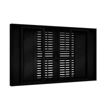 Janela de Alumínio Veneziana Flex com Grade 4 Folhas Móveis e 2 Fixas 100x150cm Lucasa Eccellente Janela de Alumínio Veneziana Flex com Grade 4 Folhas Móveis e 2 Fixas 100x150cm Lucasa Eccellente