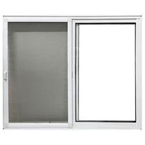 Janela de Alumínio Vitro 2 Folhas com Tela Mosquiteira 120x120 Janela de Alumínio Vitro 2 Folhas com Tela Mosquiteira 120x120