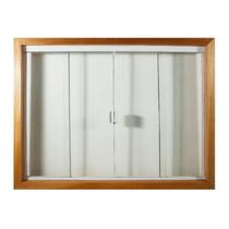 Janela de Correr 100cm 4 Folhas em Madeira Maciça Tauari Mapaf Janela de Correr 100cm 4 Folhas em Madeira Maciça Tauari Mapaf