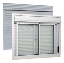 Janela De Correr 2f Integrada Giusto 160x120 Com Guarnição