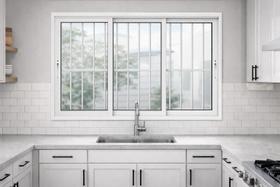 Janela de Correr 3 Folhas com Grade Alumínio Branco 120x150 Linha 25 Jade Janela de Correr 3 Folhas com Grade Alumínio Branco 120x150 Linha 25 Jade