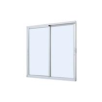 Janela de Correr em Alumínio Branco Caribe Max 100x100x6cm 2 Folhas Móveis Jap