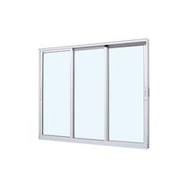 Janela de Correr em Alumínio Branco Caribe Max 100x150x8cm 3 Folhas Móveis Jap Janela de Correr em Alumínio Branco Caribe Max 100x150x8cm 3 Folhas Móveis Jap