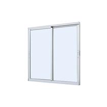 Janela de Correr em Alumínio Branco Caribe Max 120x150x6cm 2 Folhas Móveis Jap