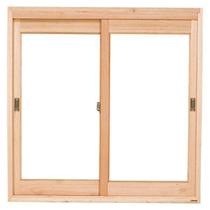 Janela de Correr Lisa JE221 Esel 120x120x12cm Marrom