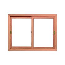 Janela De Correr P/ Vidro Liso Eucalipto Esel 100x180cm