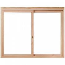 Janela de Madeira de Correr 120x140cm com Caixilho 9,4cm Ewr 380 Rondosul