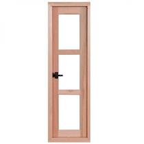 Janela de Madeira Maxim-ar 110x40cm Pivotante Caixilho 9,4cm Ewk Jp63 Rondosul