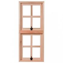 Janela de Madeira Maxim-ar 120x50cm com Caixilho 9,4cm Ewr Mp51 Rondosul