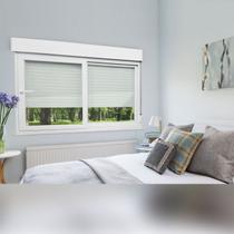 Janela de PVC Integrada 140x150cm 2 Folhas com Vidro Liso e Cremona Itec Brimak Branco