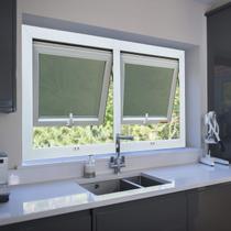 Janela de PVC Maxim-Ar 60x160cm 2 Basculas com Vidro Mini Boreal ITEC Brimak Janela de PVC Maxim-Ar 60x160cm 2 Basculas com Vidro Mini Boreal ITEC Brimak