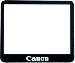 Janela de tela protetora externa LCD para Canon EOS 1000D