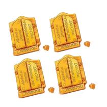 Janela dos Dizimistas Dourada - 25 Unidades - Recipiente Porta Óleo Ungido Janela dos Dizimistas Dourada - 25 Unidades - Recipiente Porta Óleo Ungido