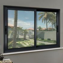 Janela Elite 2 Folhas Moveis 100 X 120 Vidro Liso Janela Elite 2 Folhas Moveis 100 X 120 Vidro Liso