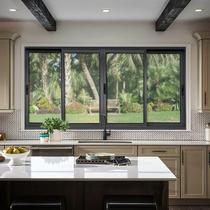 Janela Elite 4 Folhas Moveis 100 X 240 Vidro Liso