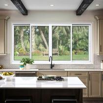 Janela Elite 4 Folhas Moveis 120 X 200 Vidro Liso