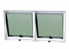 Janela Maxiar 2 Módulos em Aluminio Branco